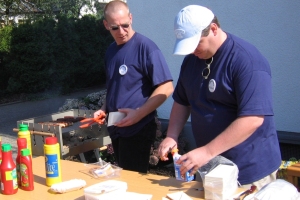 Spendenaktion in Sprockh�vel 11. Augus 2007