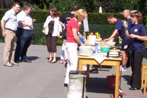 Spendenaktion in Sprockh�vel 11. Augus 2007