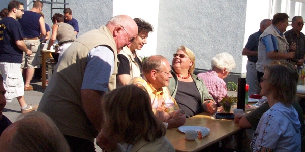 Spendenaktion in Sprockh�vel 11. Augus 2007
