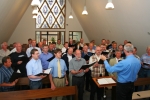 Männerchorprobe in Breckerfeld