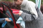 Auto-Reinigungsaktion