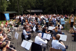 Open-Air Gottesdienst auf dem "Kahlen Plack"