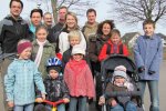 Eine Gruppe der Neuapostolischen Kirche wanderte mit.